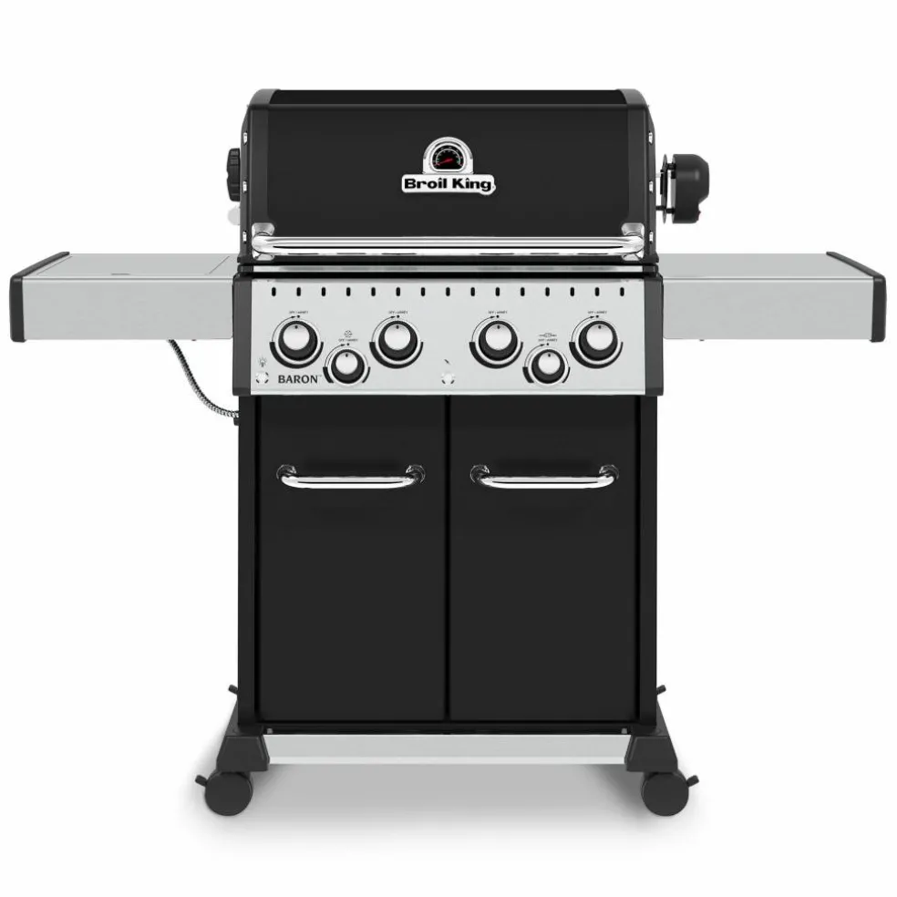 Baron 490 gassgrill, svart