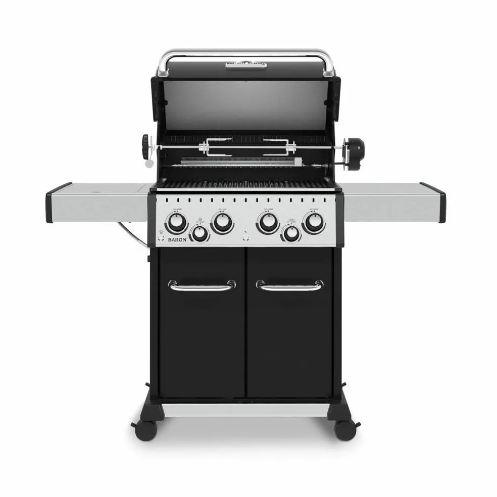 Baron 490 gassgrill, svart