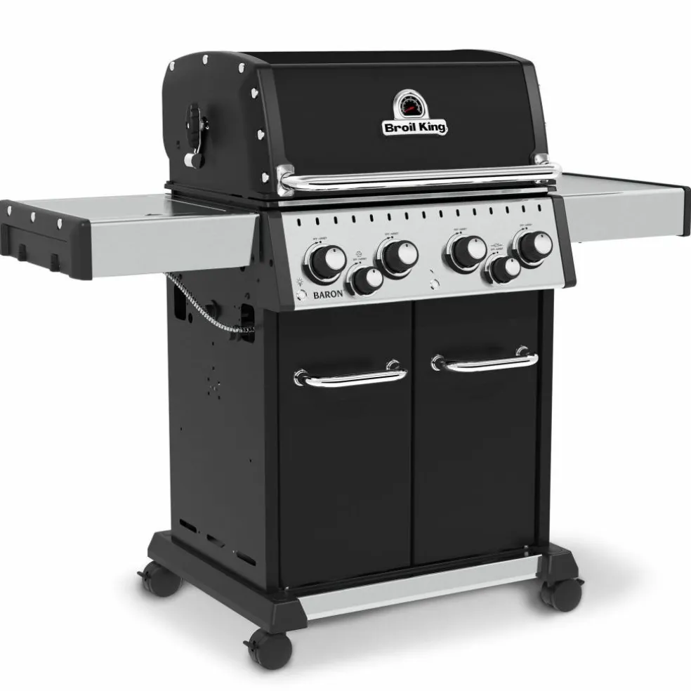 Baron 490 gassgrill, svart