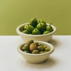 Barro salatskål small, benhvit