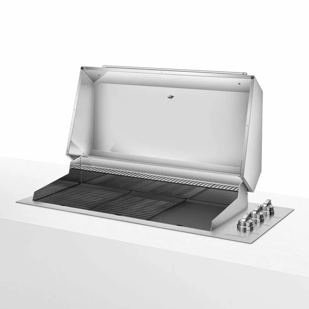 BBQE12X Elektrisk Grill 120 cm i rustfritt stål