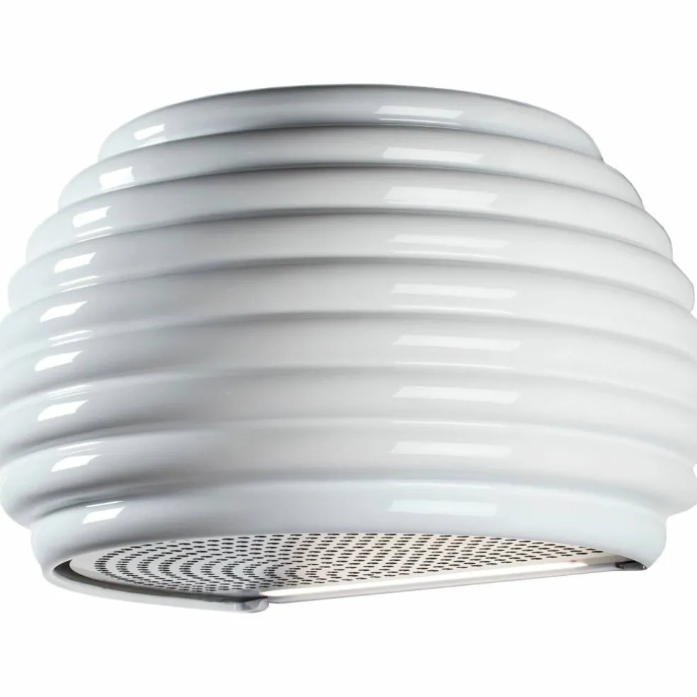 Beehive wall veggventilator, hvit