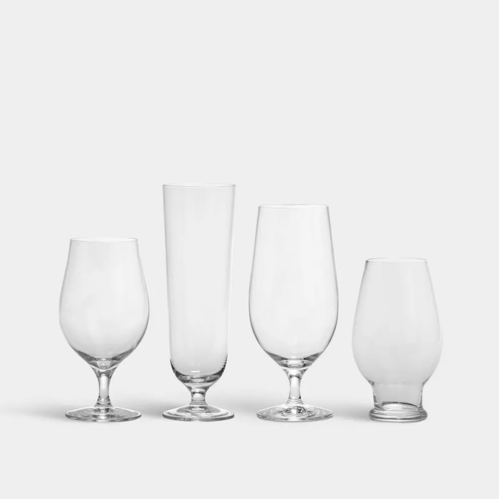 Beer tasting sett, 4 glass