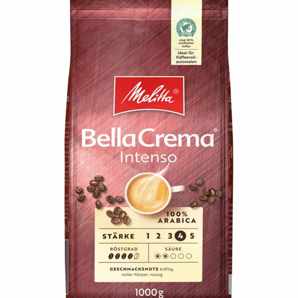 Bella Crema Intenso kaffebønner 1 kg