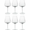 Bernadotte rødvinsglas 6 stk