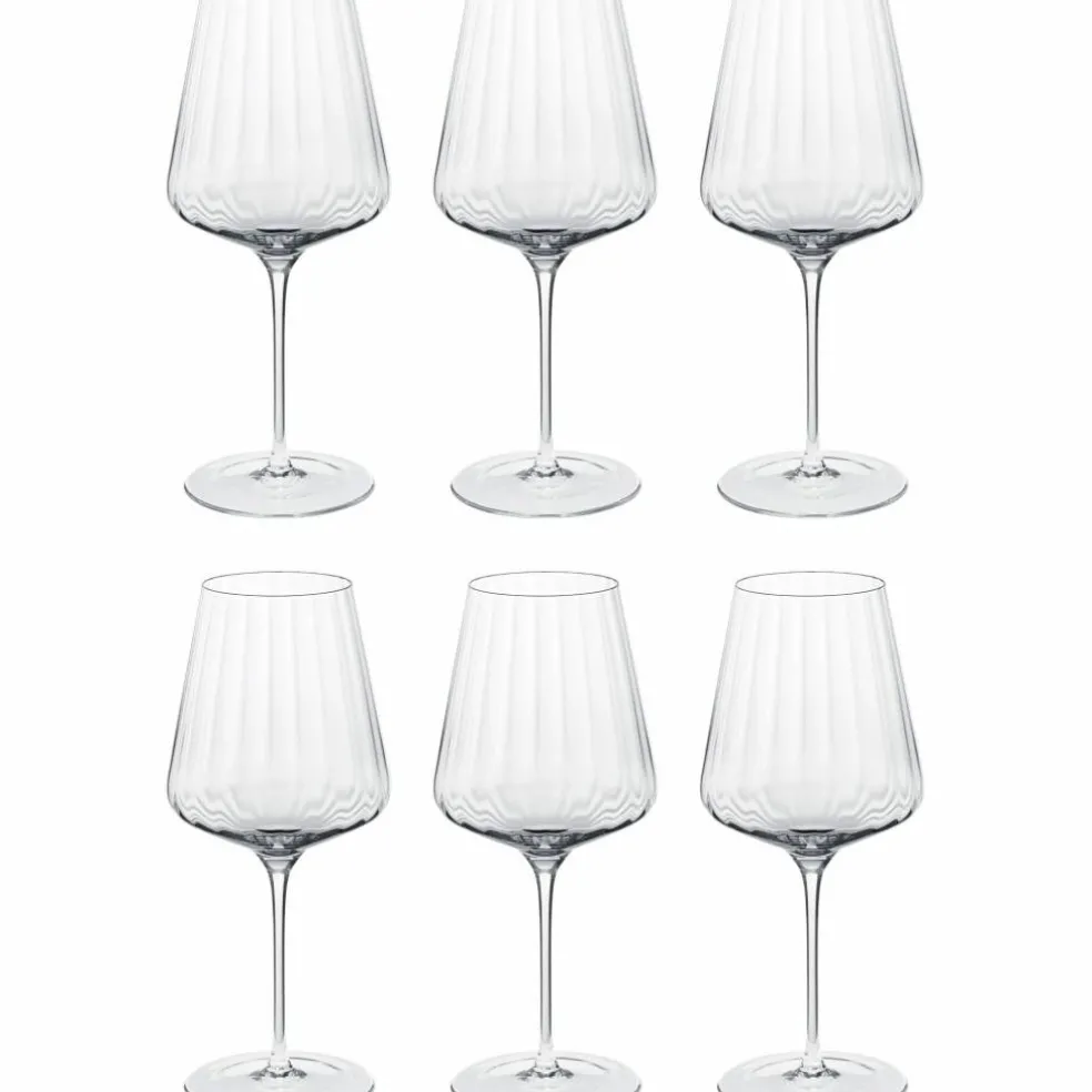 Bernadotte rødvinsglas 6 stk