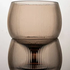 Billi vinglass 4-pakning, brun