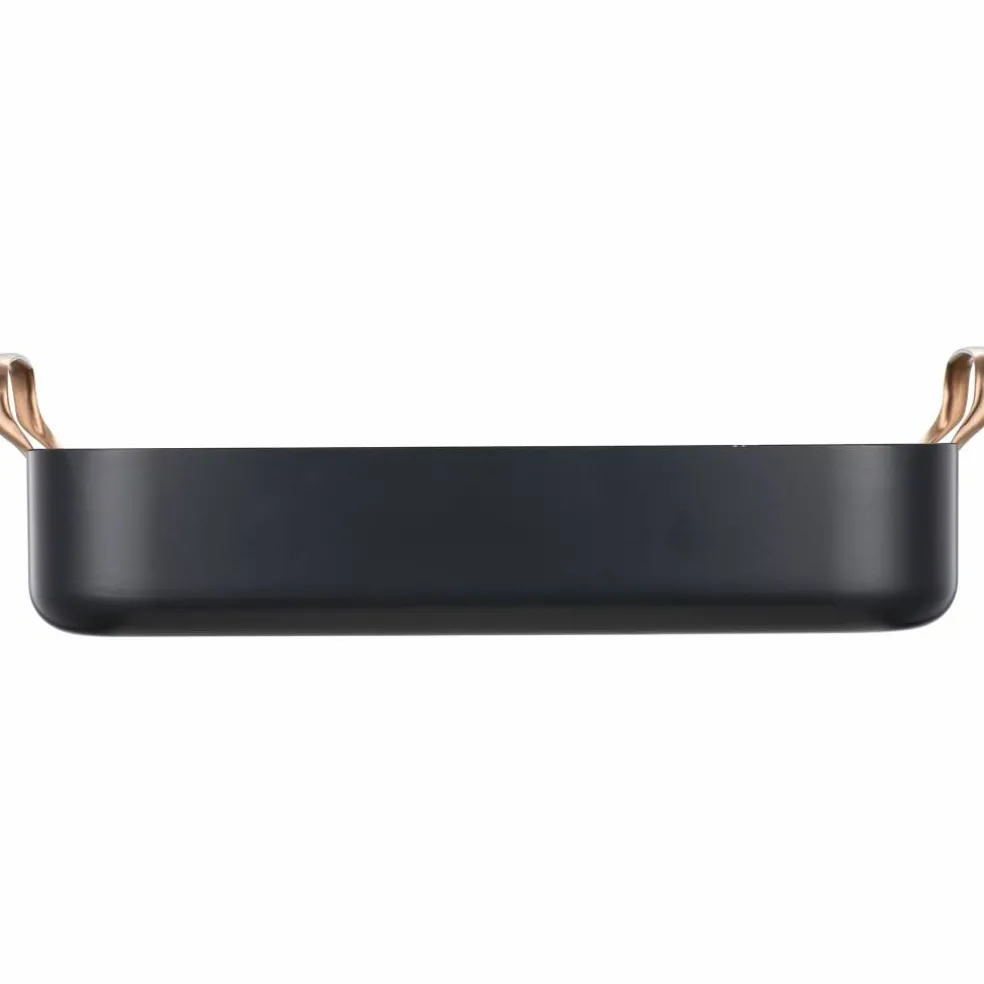 Black Copper ildfast form med rist