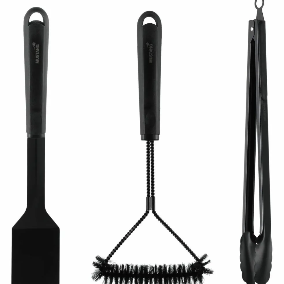 Black Line grillredskapssett, 3 deler