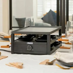 Black Steel Raclette, 8 personer