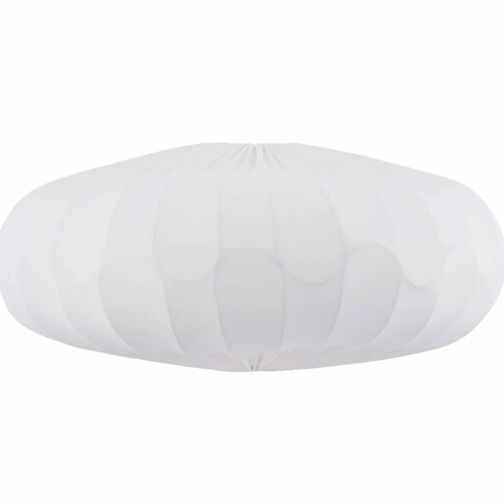 Bladverk lampeskjerm 50 cm, hvit