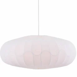 Bladverk lampeskjerm 70 cm, hvit