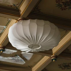 Bladverk 50 plafond, hvit