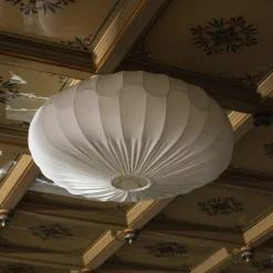 Bladverk 70 plafond, hvit