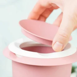 Blandebolle 1 liter, mint/hvit
