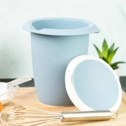 Blandebolle 1 liter, mint/hvit