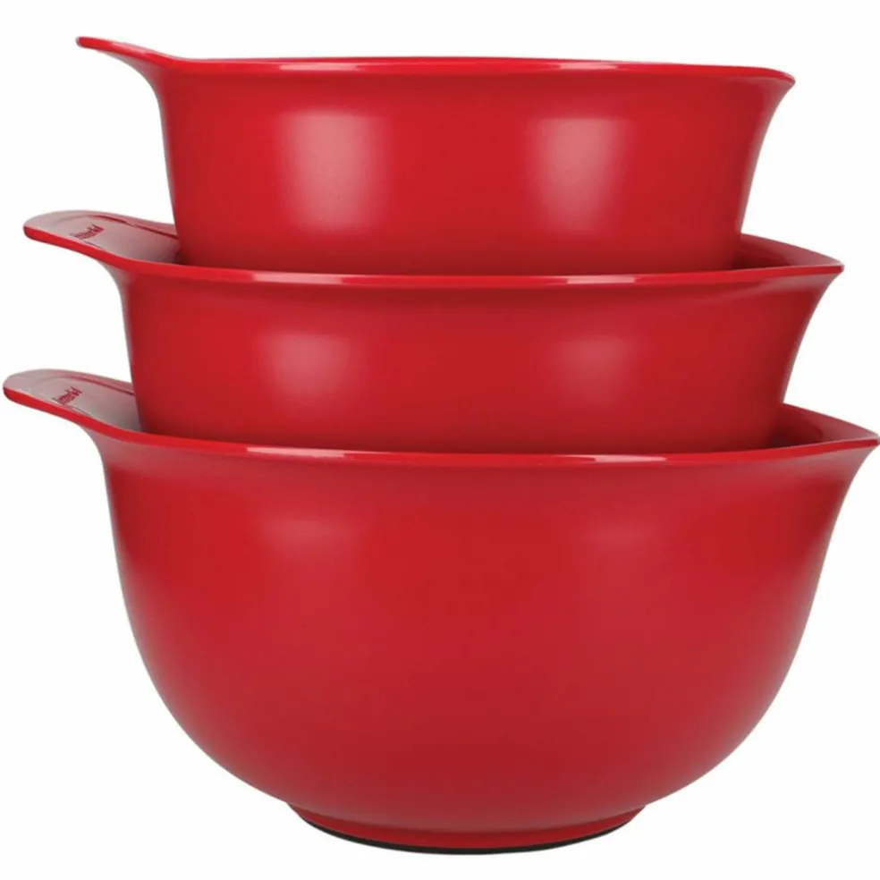 Blandeskåler Empire Red 3St
