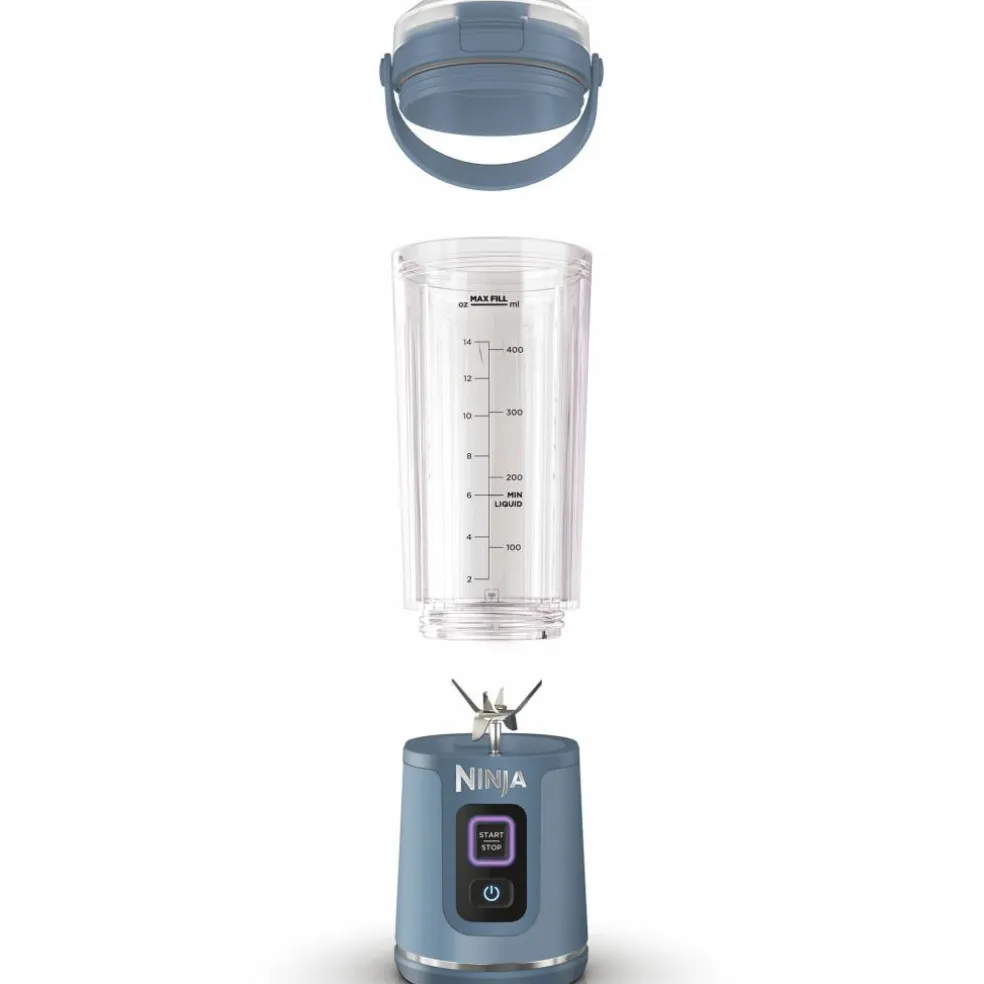 Blast Trådløs bærbar blender, svart