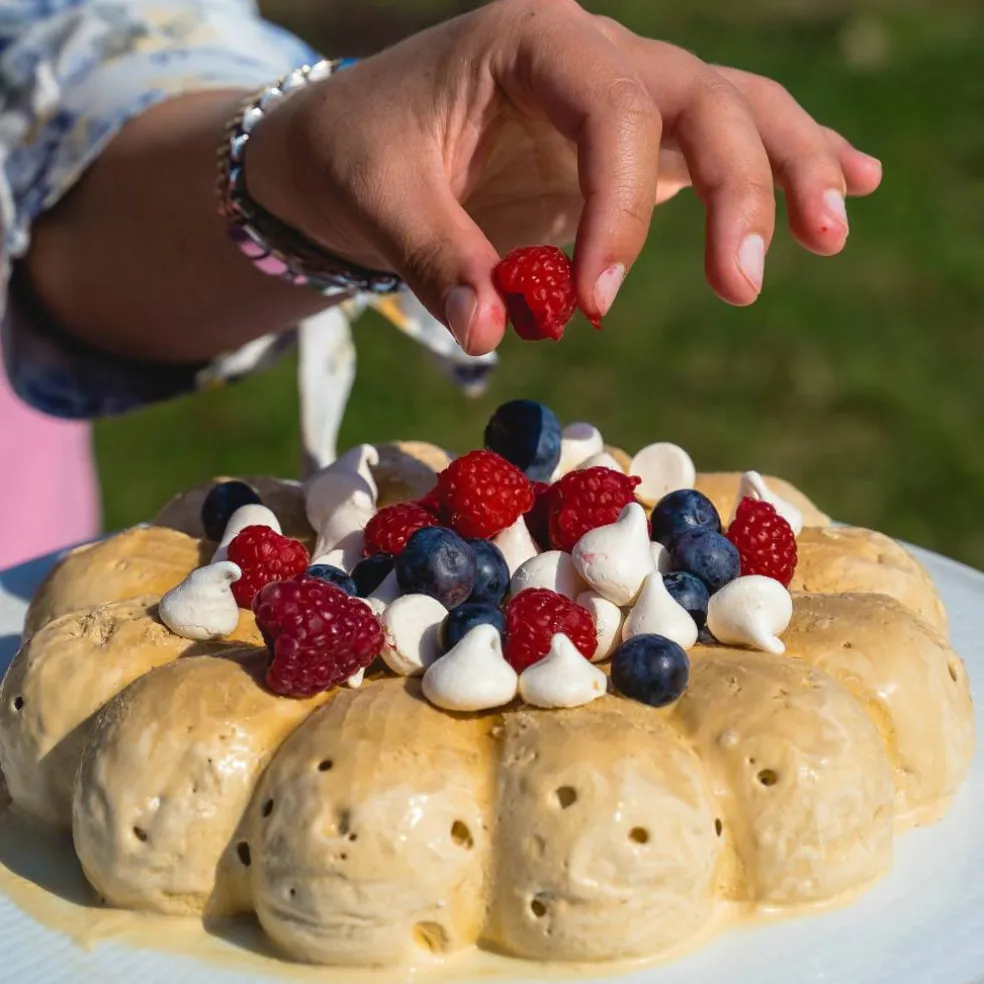 Blomst bakeform