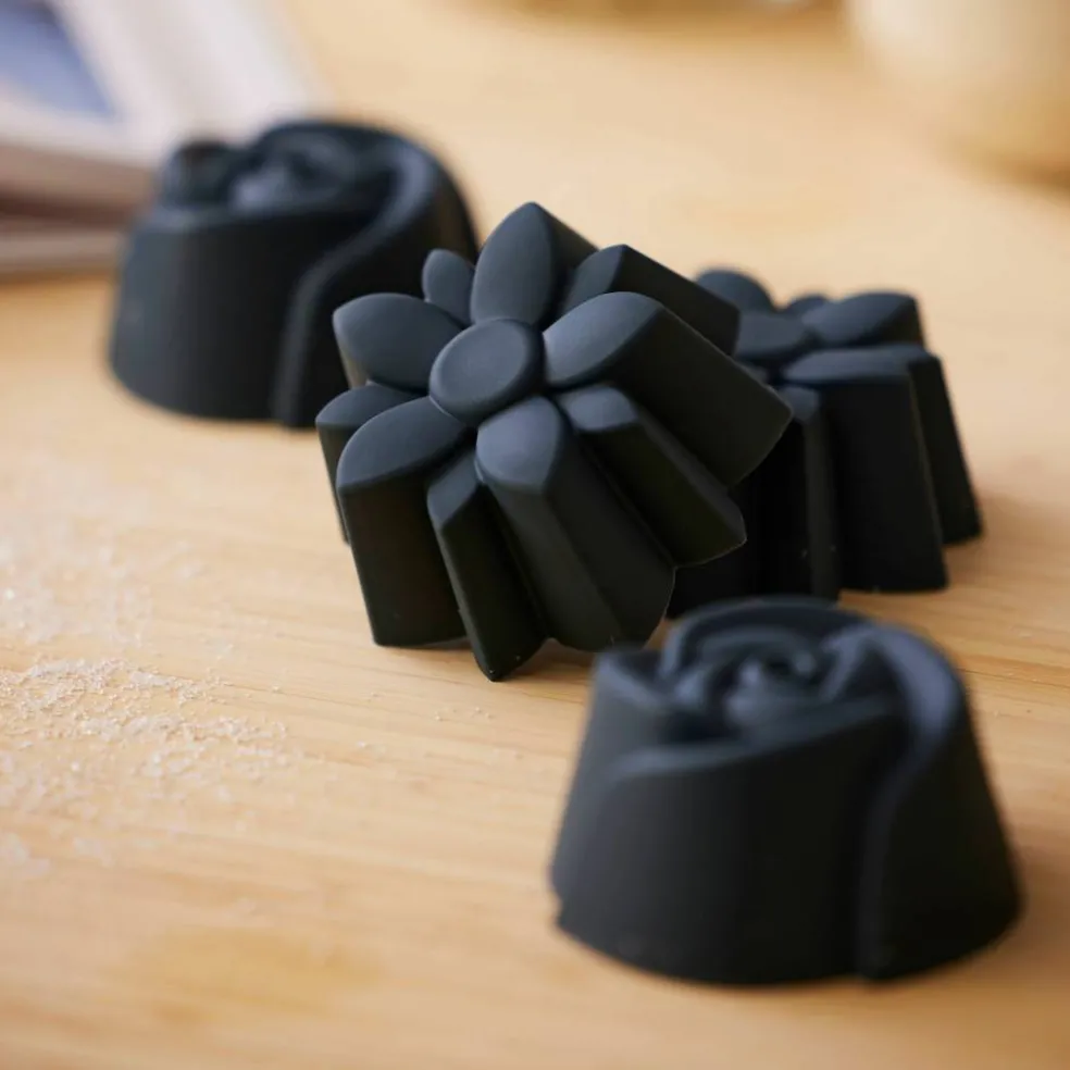 Blomst muffinsform 6 stk.