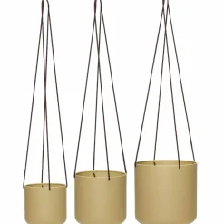 Bloom hengende blomsterpotte 3 stk, beige