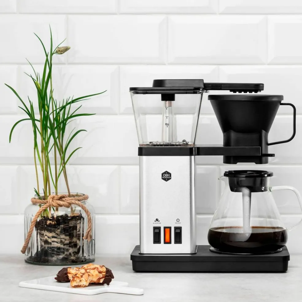 Blooming Coffee Maker 1.25 liter, silver