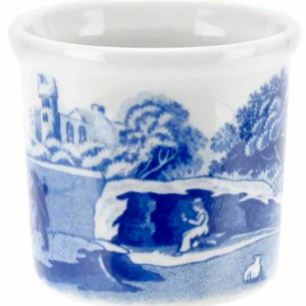Blue Italian Eggeglass