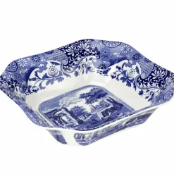 Blue Italian Serveringsskål, firkantet