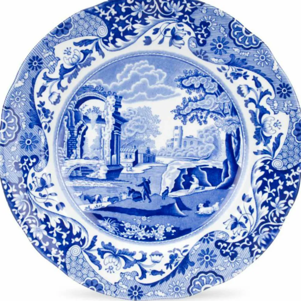 Blue Italian Tallerken 27 cm