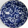 Blue Karakusa ramenskål, 1300 ml