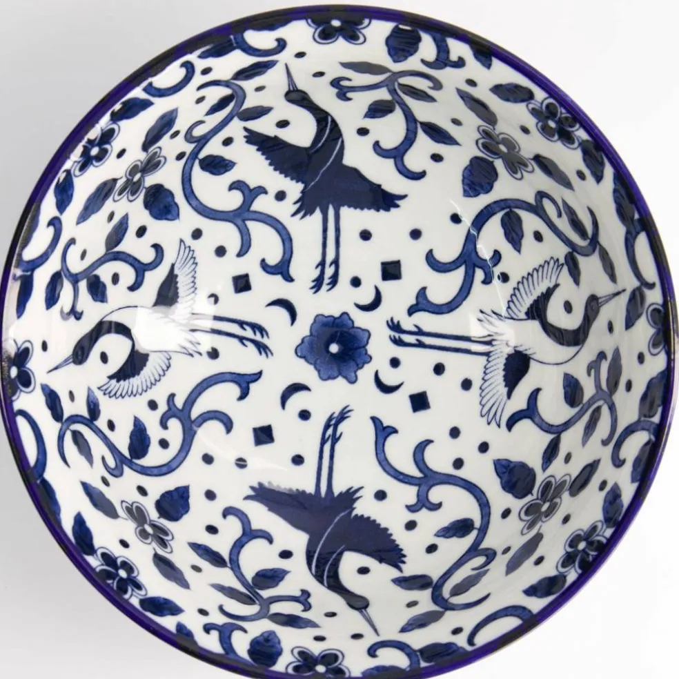 Blue Maizuru ramenskål, 1300 ml
