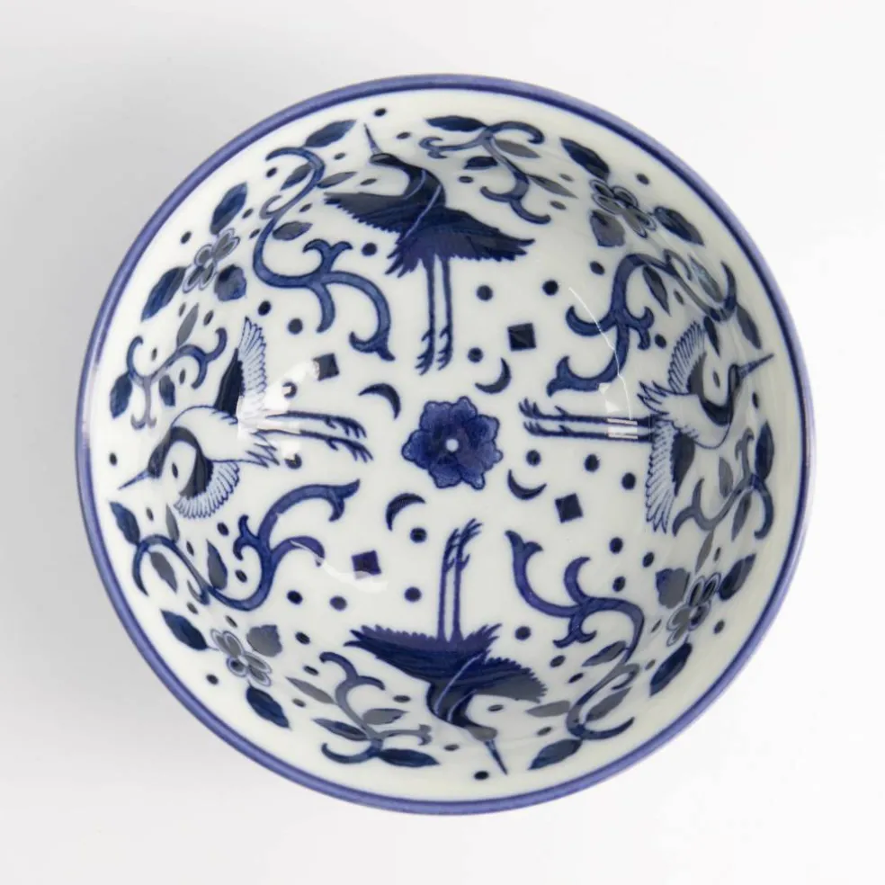 Blue Maizuru skål, 550 ml
