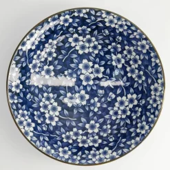 Blue Sakura ramenskål, 1600 ml