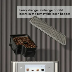 Bønnebeholder til helautomatiske espressomaskiner