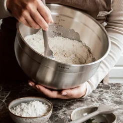 Boller i rustfritt stål, 3 stk