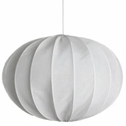 Boll 65 taklampe lin, hvit