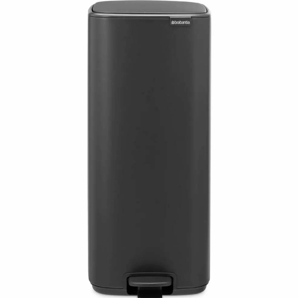Bo pedalbøtte 30 liter, hvit