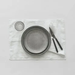 Bordbrikke 50x35 cm, bleached white