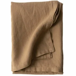 Bordduk i lin 145x145 cm, hazelnut