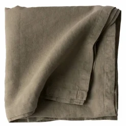 Bordduk i lin 145x270 cm, olive