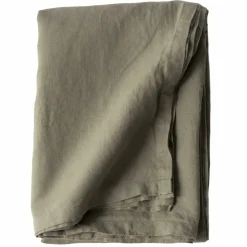 Bordduk i lin 145x330 cm, olive