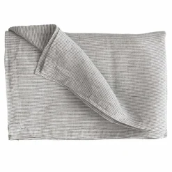 Bordduk i lin 145x330 cm, pinstripe