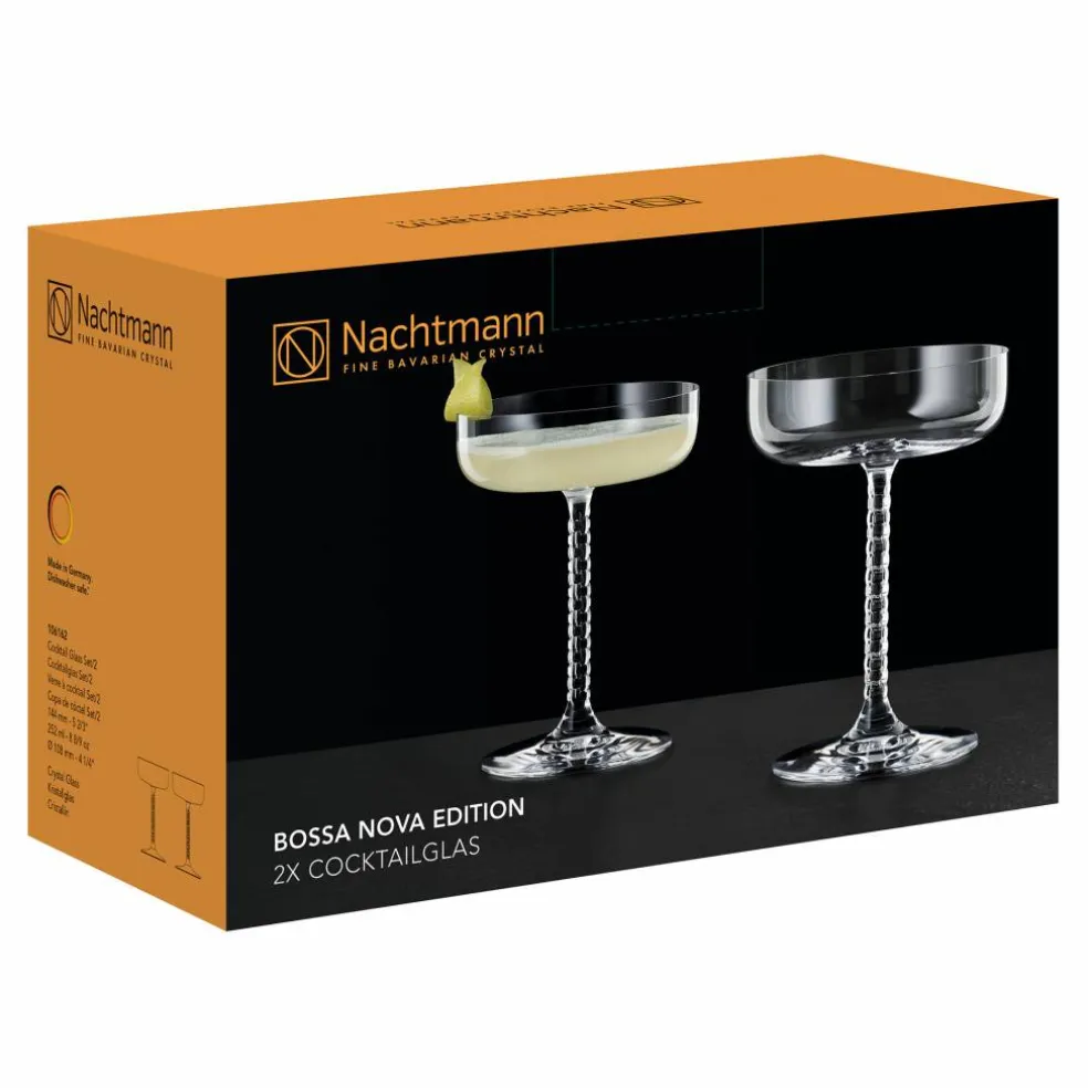 Bossa Nova cocktailglass 25,2 cl, 2-pakning, klar