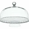 Bossa Nova Footed Cake Plate with Dome