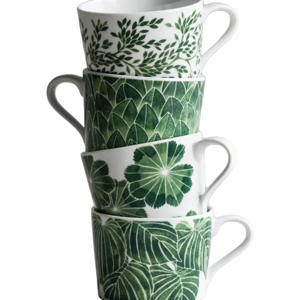Botanica kopp, 4 stk, blå