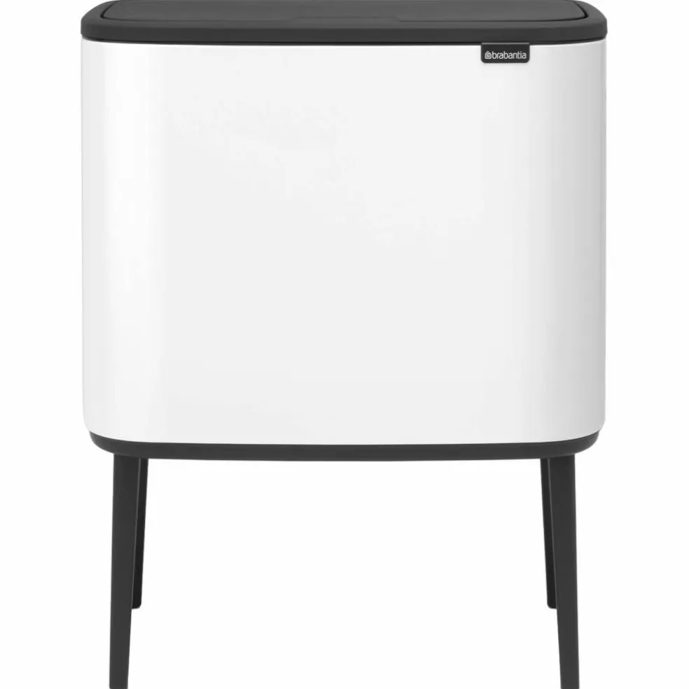 Bo Touch Bin 11 + 23 liter, mattbørstet stål