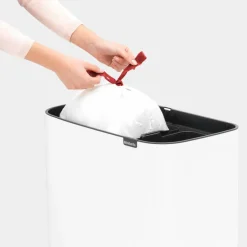 Bo Touch Bin 11 + 23 liter, platinum