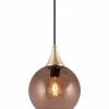 Bowl Mini Pendel, brun