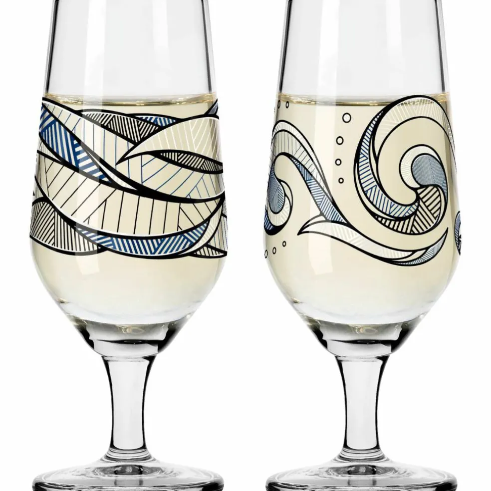 Brauchzeit snapsglass 2-pakning, NO:5&6