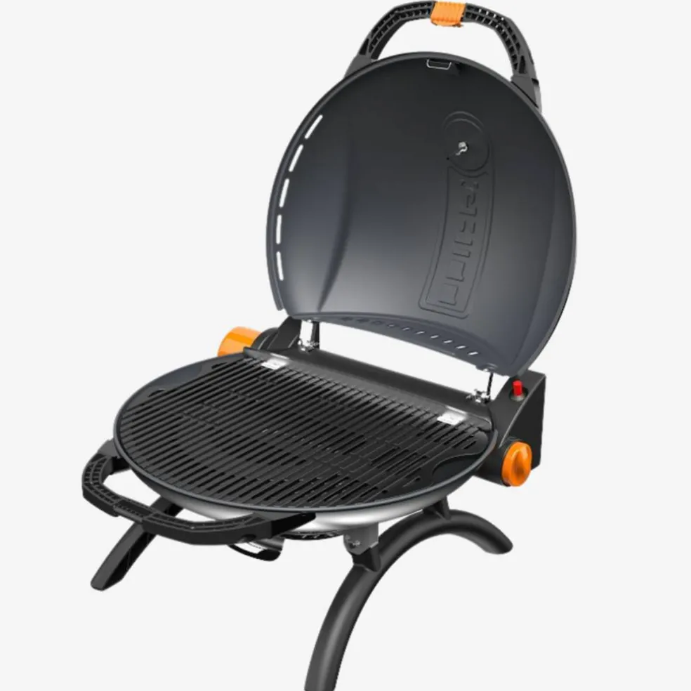 Bærbar gassgrill 900, svart